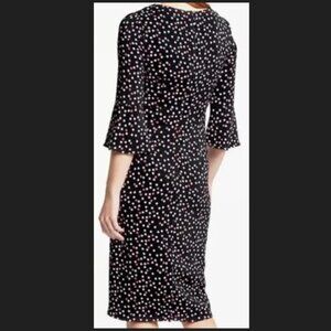 Boden Delia Fitted Flutter Sleeve Dress